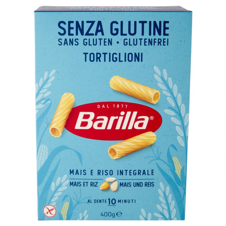 PASTA BARILLA S/GLUTINE TORTIG.GR.400             