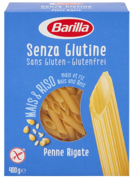 PASTA BARILLA S/GLUTINE PENNE R.GR.400            