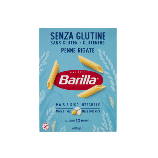 PASTA BARILLA S/GLUTINE PENNE R.GR.400            