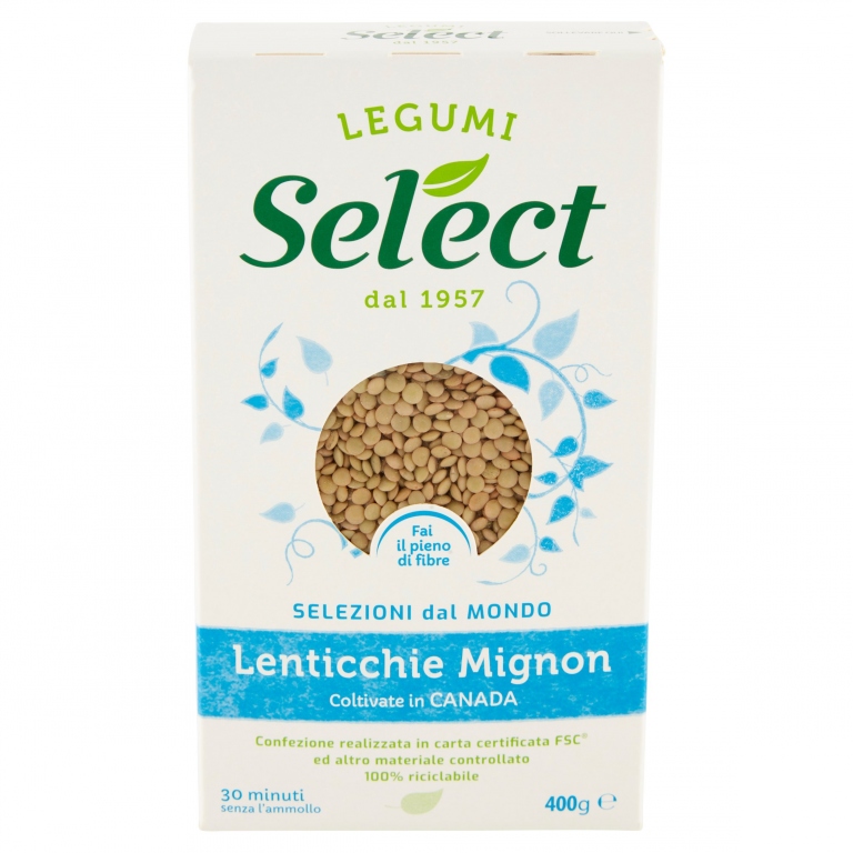 LENTICCHIE MIGNON SELECT AST.GR.400               