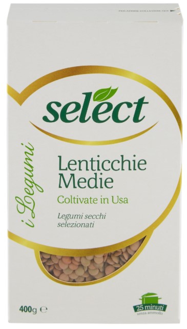 LENTICCHIE MEDIE SELECT AST.GR.400                