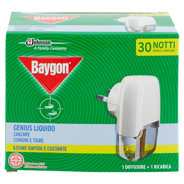 BAYGON GENIUS LIQUIDO BASE+RICARICA               