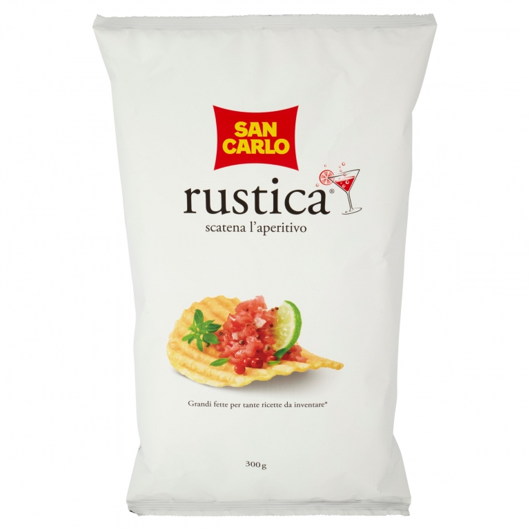 PATATINE SAN CARLO RUSTICA GR.300                 