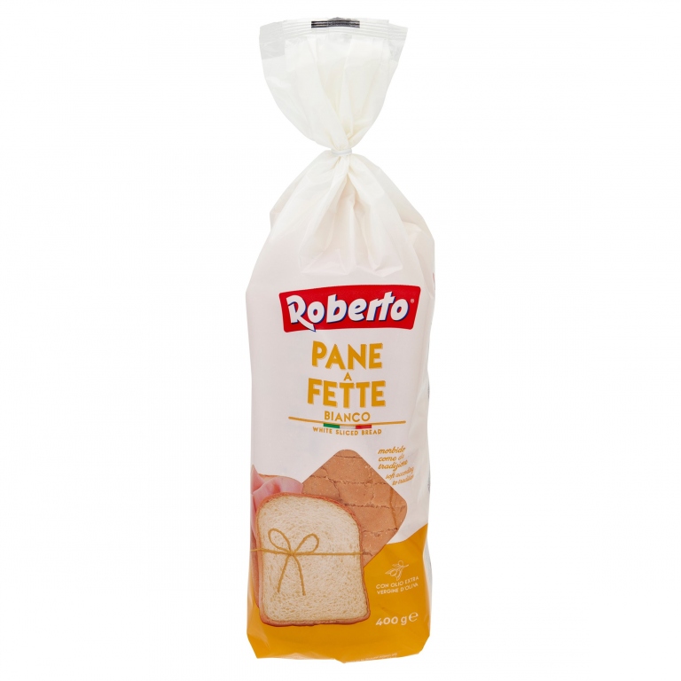 ROBERTO PANE BIANCO A FETTE GR.400                