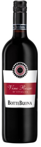 VINO BOTTE B. R.SO D'ITALIA TAVOLA CL75           