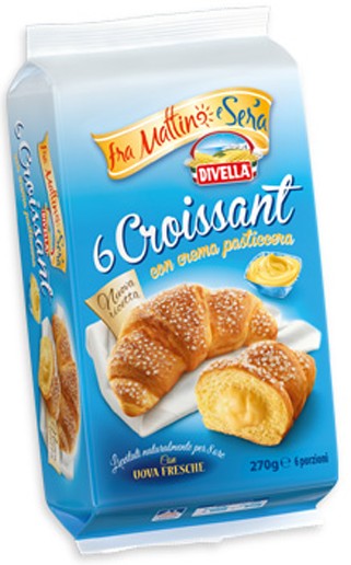 CROISSANT DIVELLA CREMA PASTICC. GR.270           