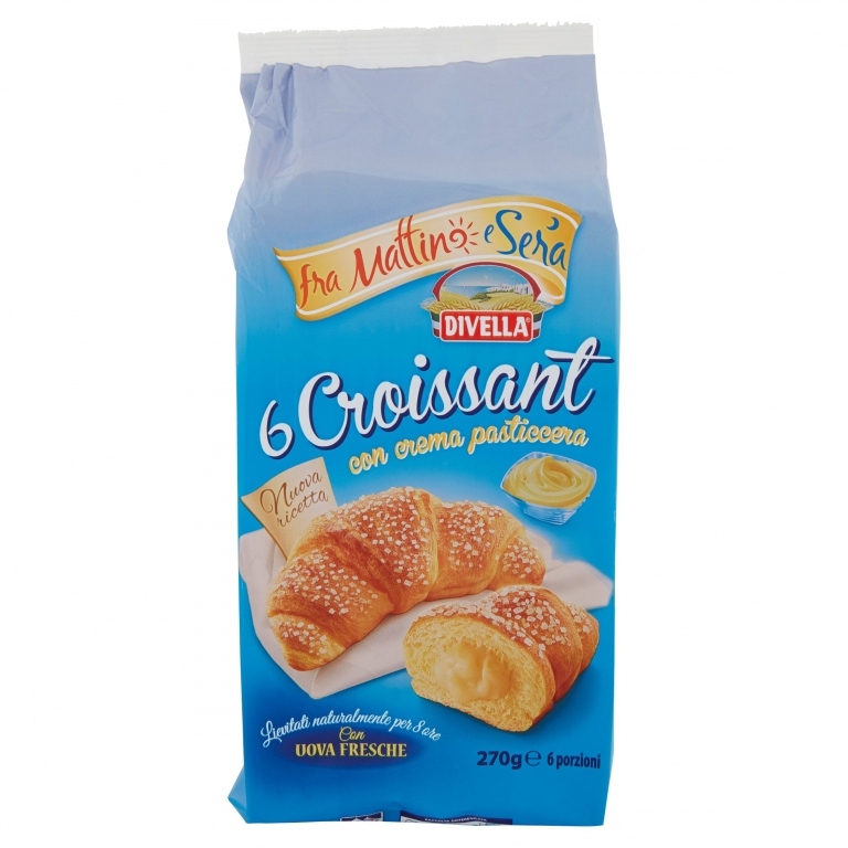 CROISSANT DIVELLA CREMA PASTICC. GR.270           