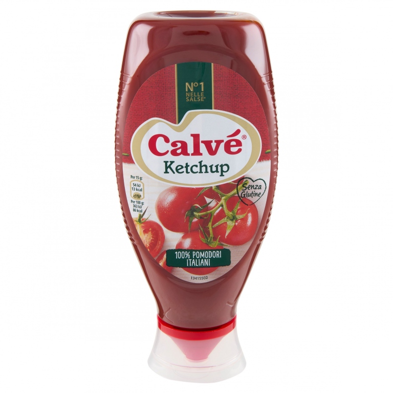 KETCHUP CALVE'TOP DOWN ML.750                     