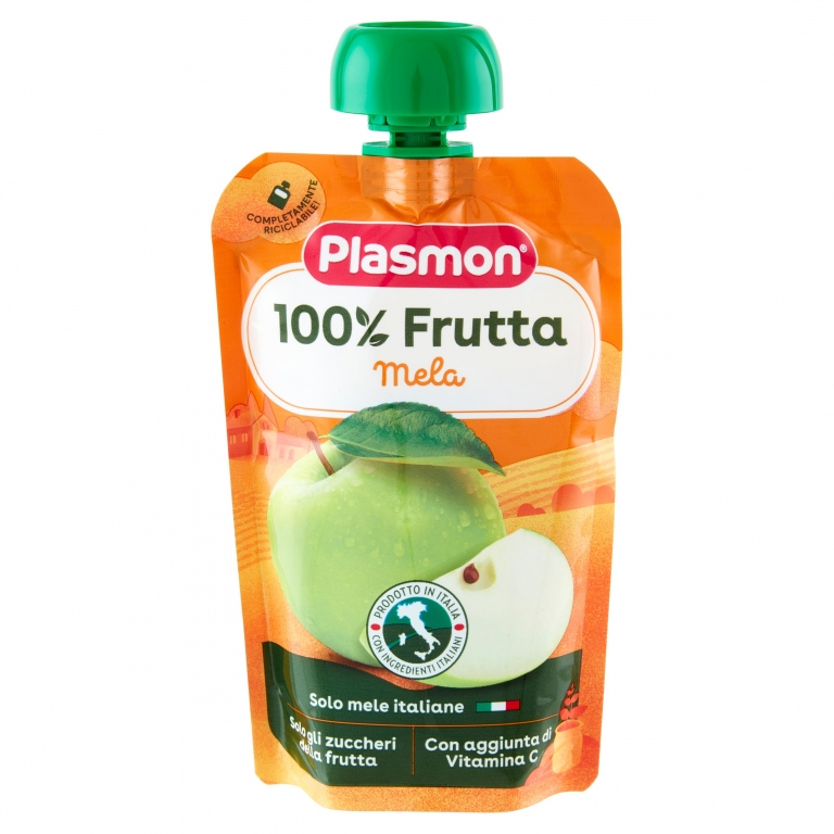 PLASMON SPREMI E GUSTA MELA GR.100                