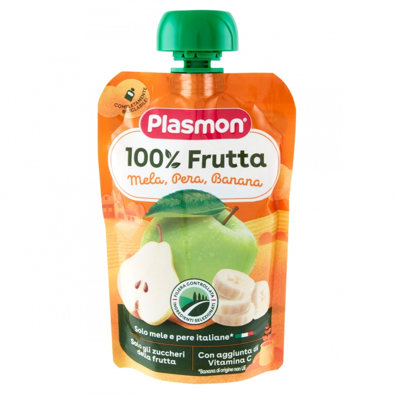 PLASMON SPREMI E GUSTA FRUTTA MISTA GR.100        