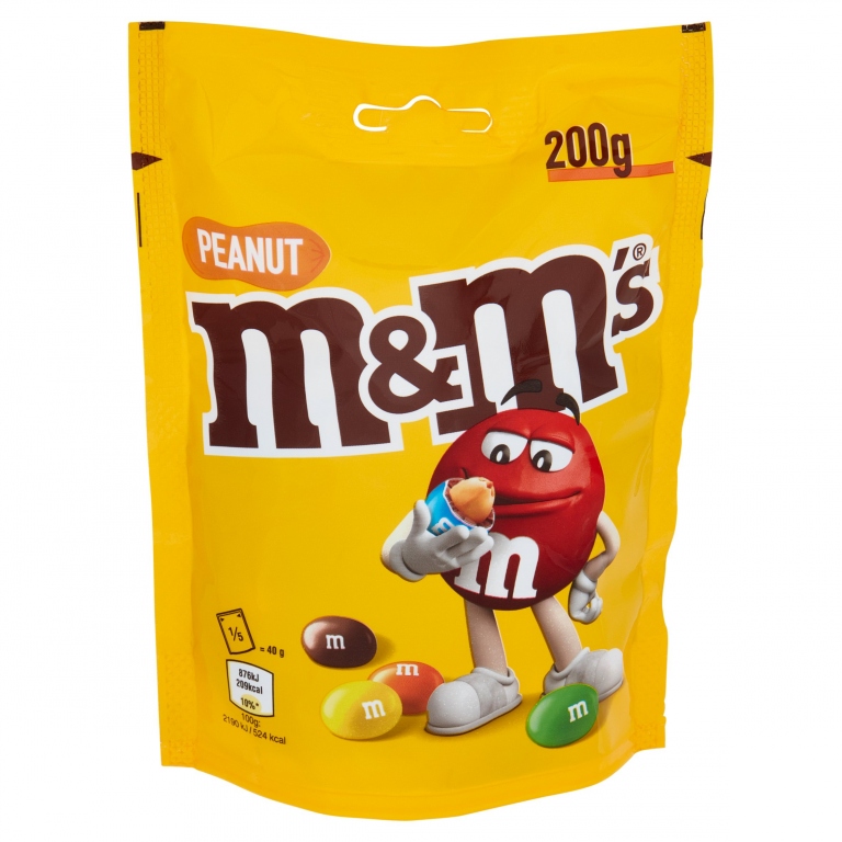 M&M'S ARACHIDI POUCH FAMILY GR.200                