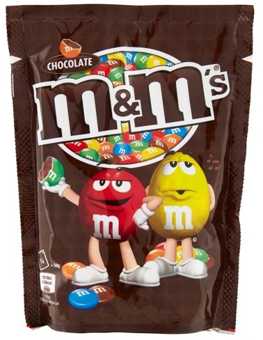 M&M'S CHOCO POUCH FAMILY GR.200                   