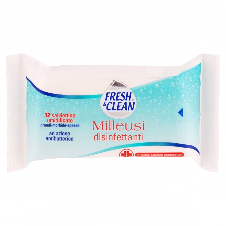 SALV.FRESH&CLEAN PZ.12 DISINFETTANTI PRESIDIO MEDI