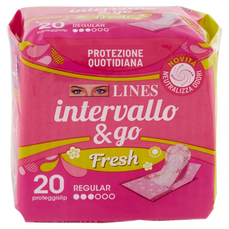 ASS.LINES INTERVALLO FRESH RIPIEGATO X20 P.SLIP   
