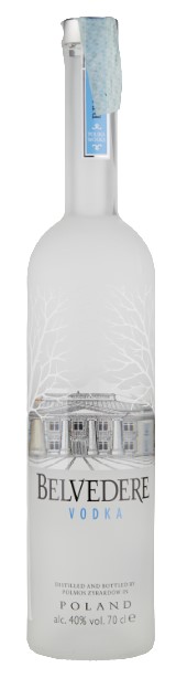 VODKA BELVEDERE LISCIA CL.70                      