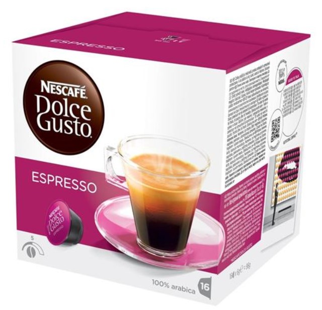 NESCAFE' DOLCEGUSTO DECA ESPRESSO 16 CAPS         