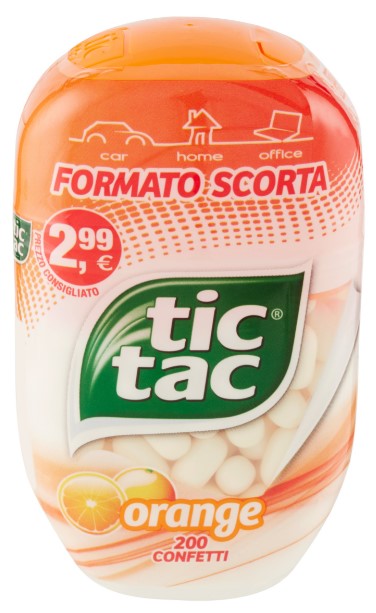 FERRERO TIC TAC ORANGE T200 GR.98                 