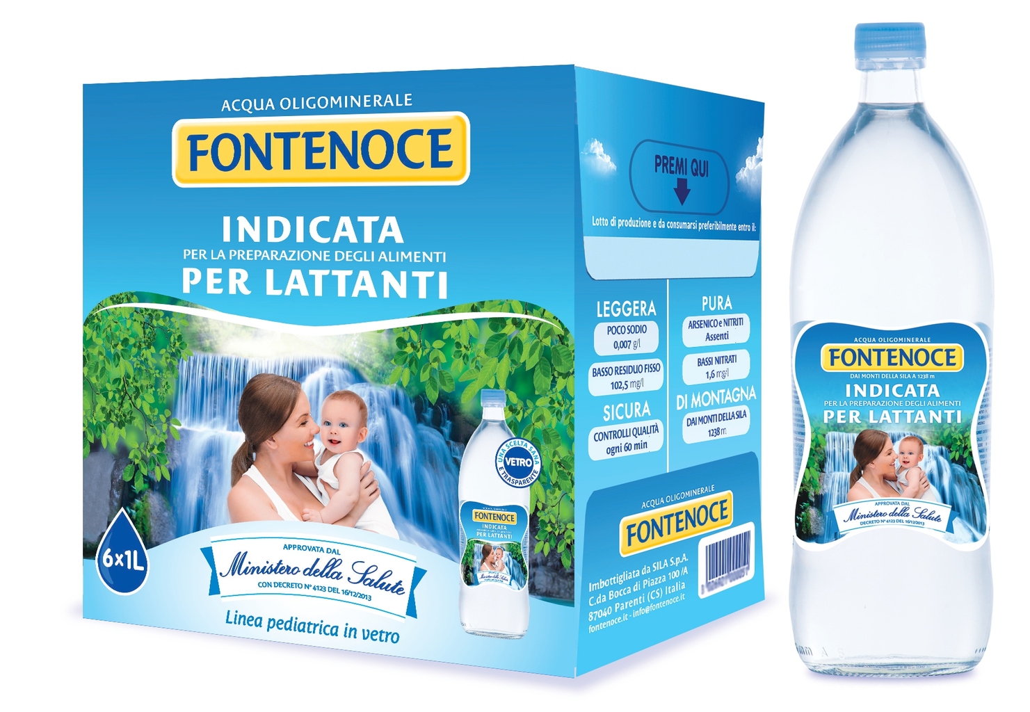 ACQUA FONTENOCE INFANZIA LT.1 VAP                 