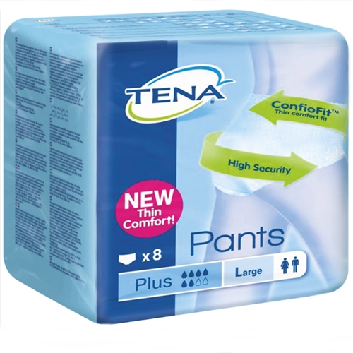 PANN.INCONT.TENA PANTS PLUS LARGE PZ.8            