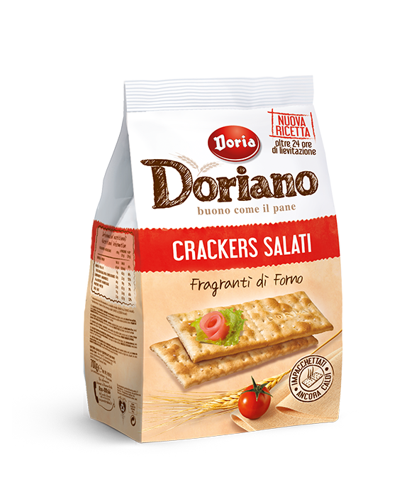 CRACKERS DORIANO SALATI SACCO GR700               