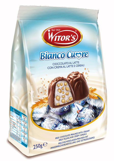 WITOR'S PRALINE B.CUORE GR.250 BS                 