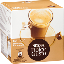 NESCAFE' DOLCEGUSTO ESPRESSO CORTADO X16 CAPS     