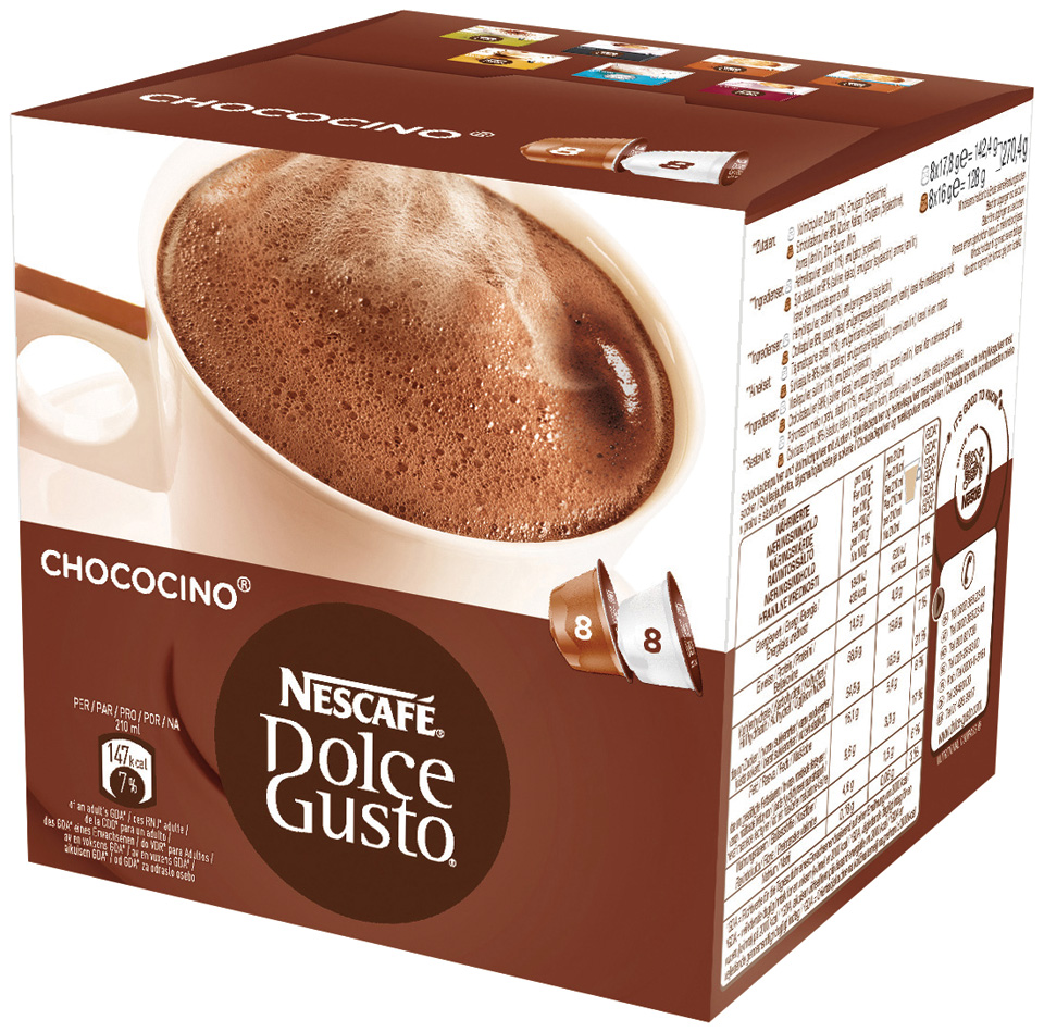 NESCAFE' DOLCEGUSTO CHOCOCINO CAPS.GR.256         