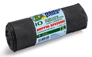 SACC.NETT.MISTERSACK 150LT 80X120 NERO (10PZ)     