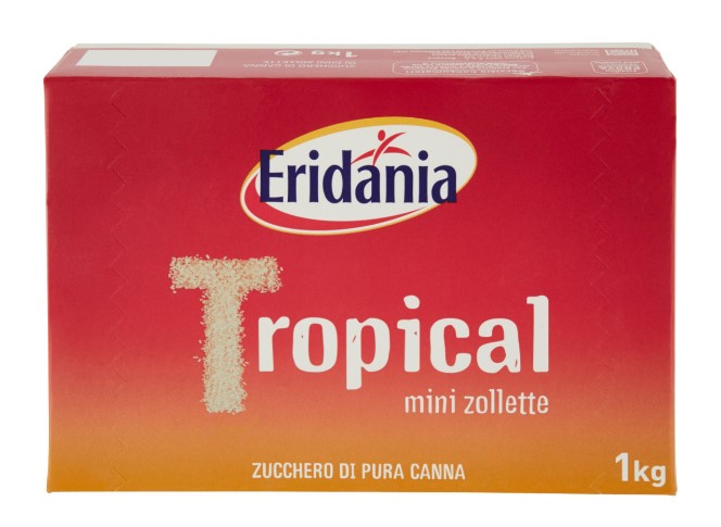 ZUCCHERO ERID.TROPICAL MINI ZOLLETTE KG.1         