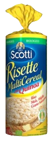 SCOTTI RISETTE GALLETTE MULTICER.&QUINOA GR130    