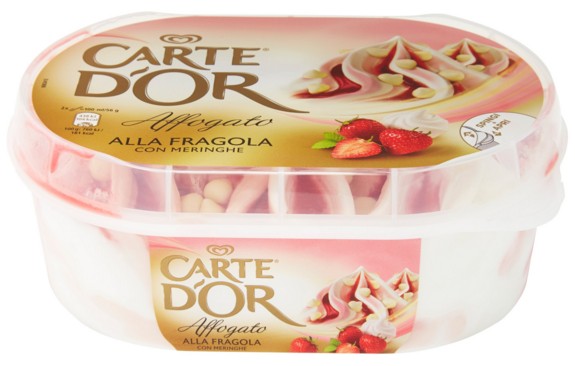 CARTE D'OR AFFOGATO FRAGOLA ALGIDA NEW G500       