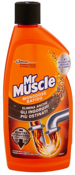 MR.MUSCOLO TUBI E SCARICHI MONODOSE IN GEL ML.500 