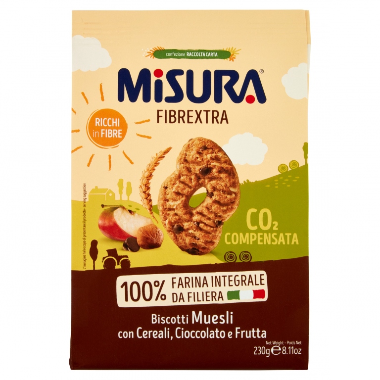 BISC. MISURA FROLLINO FIBREXTRA MUESLI GR.230     