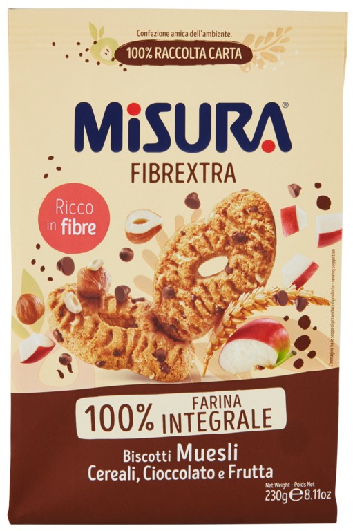 BISC. MISURA FROLLINO FIBREXTRA MUESLI GR.230     