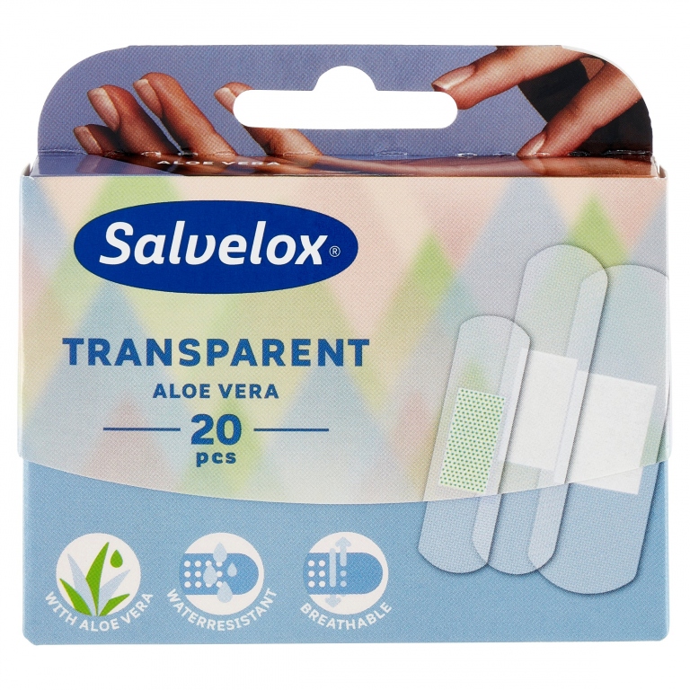 CEROTTI SALVELOX AQUARESIST TRASPARENT ALOE PZ.20 
