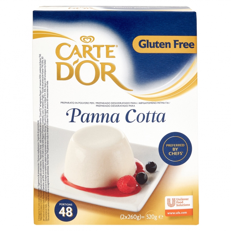 CARTE D'OR PANNACOTTA GR.520                      