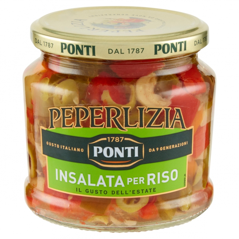 INSALATA DI RISO PEPERLIZIA PONTI GR.350          