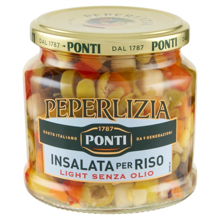 INSALATA DI RISO LIGHT PEPERLIZIA PONTI GR.350    