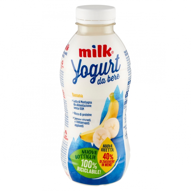 YOGURT MILK DA BERE GR.500 BANANA                 