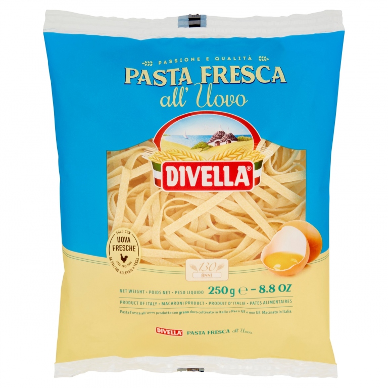PASTA FRESCA DIVELLA TAGLIATELLA UOVO GR.250      
