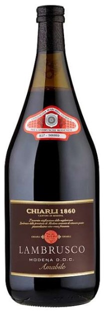 VINO CHIARLI LAMBRUSCO FRIZZ.AMAB.DOC LT.1.5      