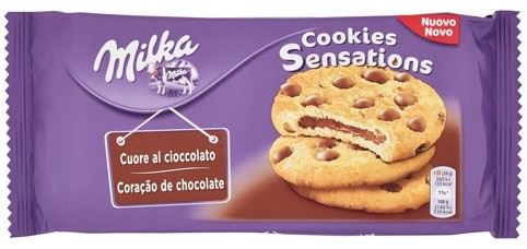 MILKA COOKIE SENSATION COOKIEFILLED GR.156        