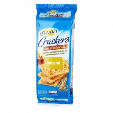 CRACKERS COLUSSI INTEGRALI GR.500                 