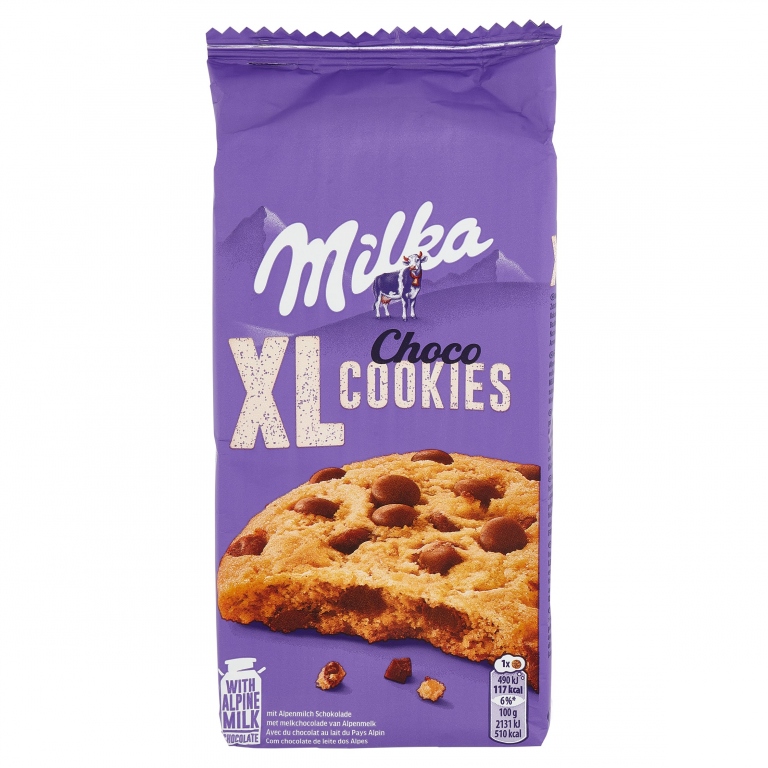 MILKA COOKIE CHOCO XL GR.184                      