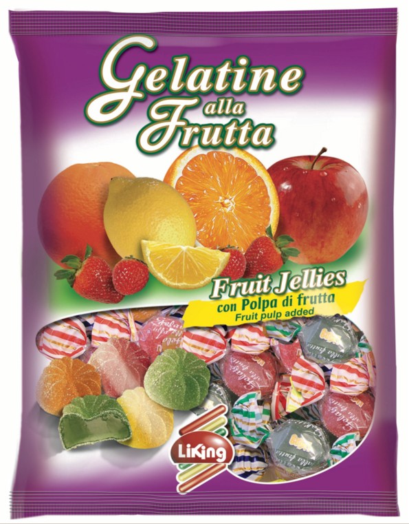 CARAMELLE LIKING GELATINE FRUTTA GR.200           