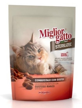 MORANDO GATTO CROCCANTINI MANZO STERILIZZATI GR400