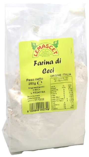 FARINA DI CECI TAIANI GR.250 BS                   