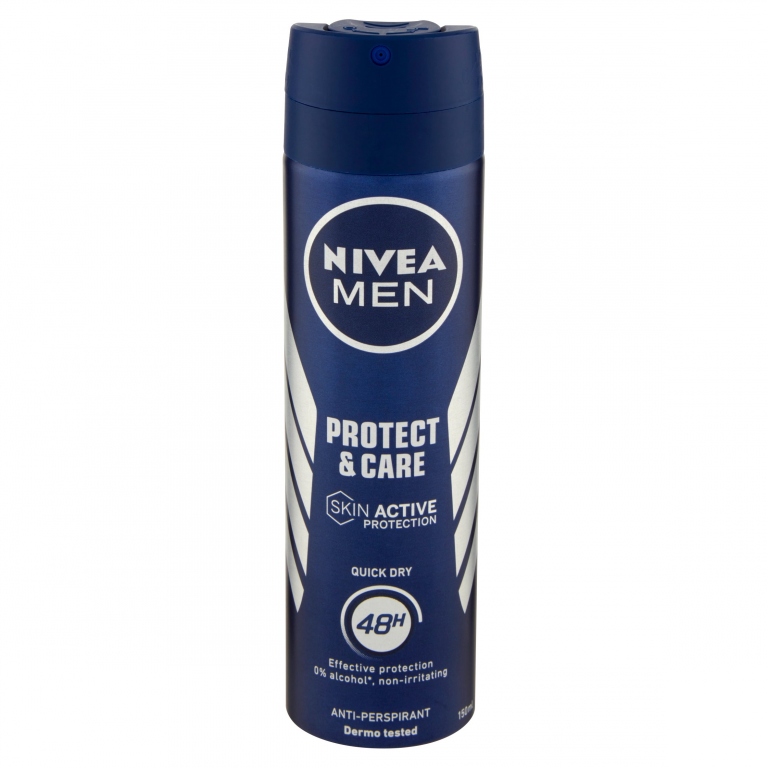 DEO NIVEA FOR MEN SPRAY PROTECT&CARE ML.150       