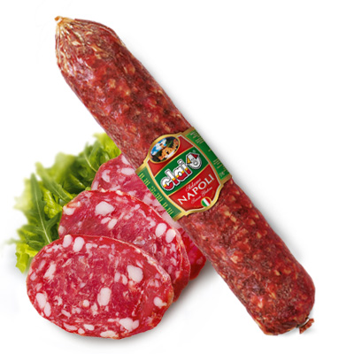 SALAME NAPOLI COATI AL KG. SOTTOVUOTO             