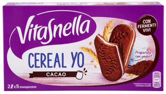 ORO VITASNELLA CEREAL-YO CACAO GR.253(GR.50,6X5)  